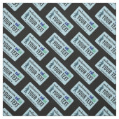 Washington Sasquatch License Bord Stof (Swatch)