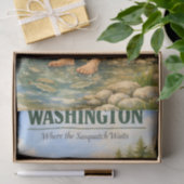 Washington Sasquatch Zomer Kano Tissuepapier (Geschenk)