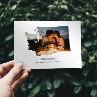Washington Save the Date Fotokaart