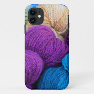 Washington, Seabeck. Ballen kleurrijke garen iPhone 11 Hoesje