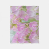 Washington, Seabeck. Detail van zoete erwten Fleece Deken (Voorkant)