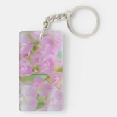 Washington, Seabeck. Detail van zoete erwten Sleutelhanger (achterkant)