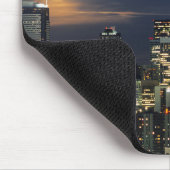 Washington, Seattle, Skyline 's nachts van Kerry 1 Muismat (Hoek)