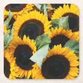 Washington, Seattle, Sunflower for sale pike Kartonnen Onderzetters (Voorkant)
