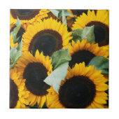 Washington, Seattle, Sunflower for sale pike Tegeltje (Voorkant)