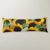Washington, Seattle, Zonnebloem te koop pike Lichaamskussen (Achterkant)