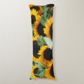Washington, Seattle, Zonnebloem te koop pike Lichaamskussen (Voorkant Verticaal)