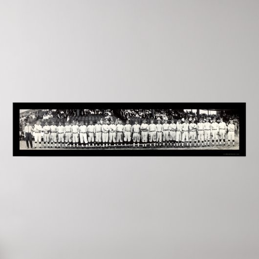 Washington Senators Foto 1913 Poster (Voorkant)