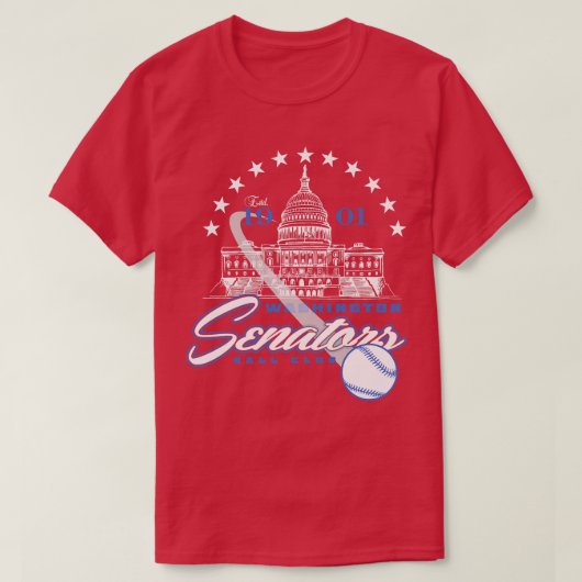 Washington Senators T-shirt (Design voorkant)