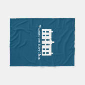 Washington Slept here Fleece Blanket (Voorkant (Horizontaal))