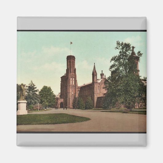 Washington. Smithsonian Institution classic Photoc Magneet (Voorkant)