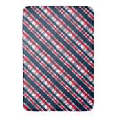 Washington Sports Fan Blue White Play Badmat (Voorkant Verticaal)