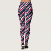 Washington Sports Fan Blue White Play Leggings (Achterkant)