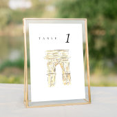 Washington SQ Park New York Trouwtafel nummer