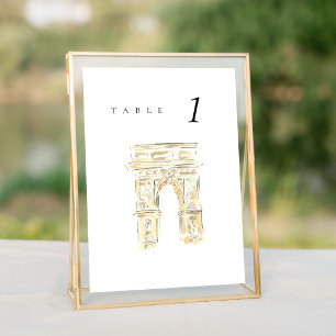 Washington SQ Park New York Trouwtafel nummer