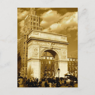 Washington Square Arch Briefkaart