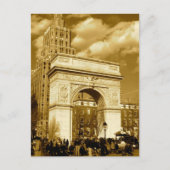 Washington Square Arch Briefkaart (Voorkant)