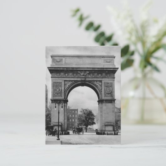 Washington Square Arch Briefkaart (Staand voorkant)