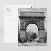 Washington Square Arch Briefkaart (Voorkant / Achterkant)