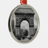 Washington Square Arch Metalen Ornament (Rechts)