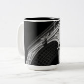 Washington Square Arch, NYC Tweekleurige Koffiemok (Voorkant links)