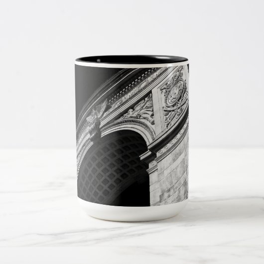 Washington Square Arch, NYC Tweekleurige Koffiemok (Center)
