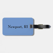  Washington Square, Newport, Rhode Island Bagagelabel (Achterkant horizontaal)