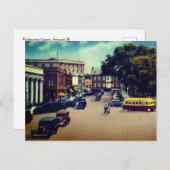  Washington Square, Newport, Rhode Island Briefkaart (Voorkant / Achterkant)