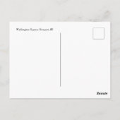  Washington Square, Newport, Rhode Island Briefkaart (Achterkant)