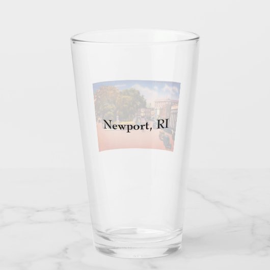  Washington Square, Newport, Rhode Island Glas (Achterkant)