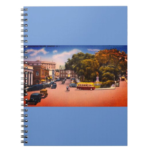 Washington Square, Newport, Rhode Island Notitieboek (Voorkant)