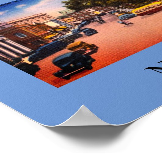  Washington Square, Newport, Rhode Island Poster (Hoek)