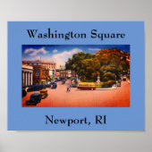  Washington Square, Newport, Rhode Island Poster (Voorkant)