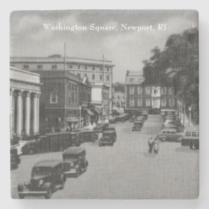  Washington Square, Newport, Rhode Island Stenen Onderzetter