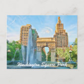 Washington Square Park Briefkaart (Voorkant)