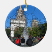 Washington Square Park, New York Keramisch Ornament (Voorkant)