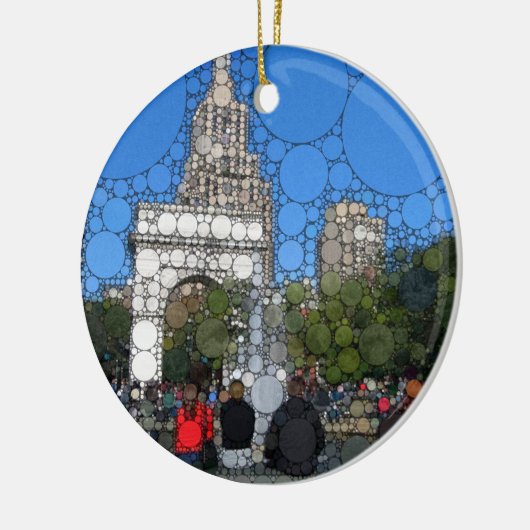 Washington Square Park, New York Keramisch Ornament (Links)