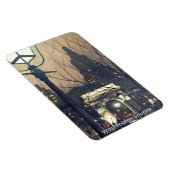 Washington Square Park NYC bij nacht Magneet (Rechterzijde)