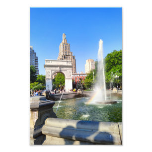 Washington Square Park Poster New York City Foto