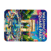 Washington Square Park VS Magneet (Horizontaal)