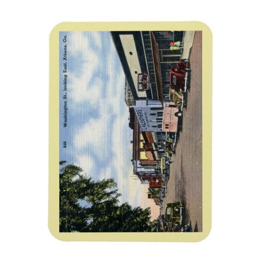 Washington St., Athene, Georgia  Magneet (Verticaal)