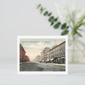 Washington St., Hoboken, New Jersey  Briefkaart (Staand voorkant)