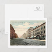 Washington St., Hoboken, New Jersey  Briefkaart (Voorkant / Achterkant)