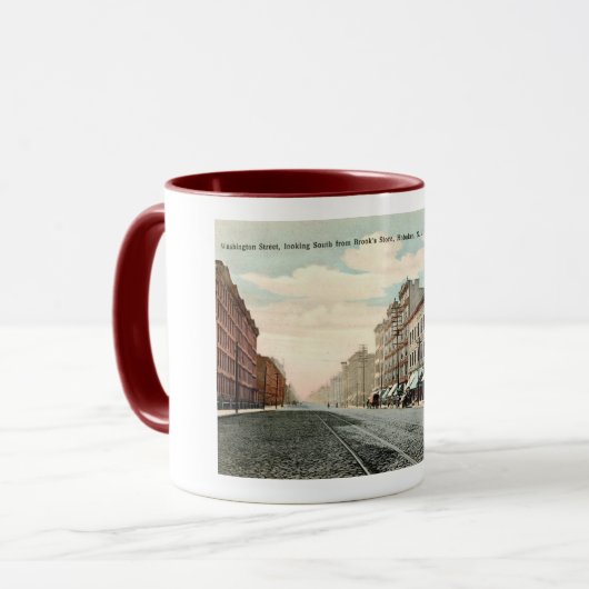 Washington St., Hoboken, New Jersey Mok (Voorkant links)