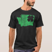 Washington St Patrick S Day Shamrock C Irish T-shirt (Voorkant)