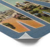 Washington (staat) - Grote letterscènes 4 Poster (Hoek)