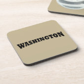 washington stad bier onderzetter (Linkerzijde)