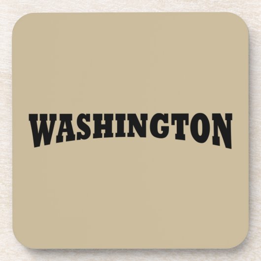 washington stad bier onderzetter (Voorkant)