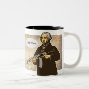 Washington "Start Over"-Mokken Tweekleurige Koffiemok