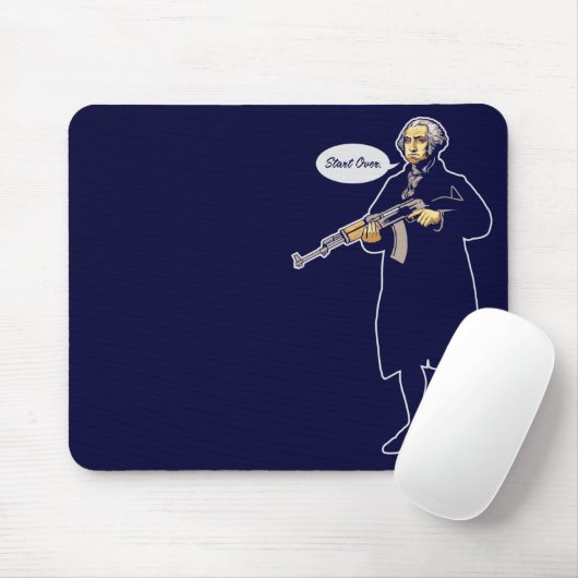 Washington "Start Over" Mousepad Muismat (Met muis)